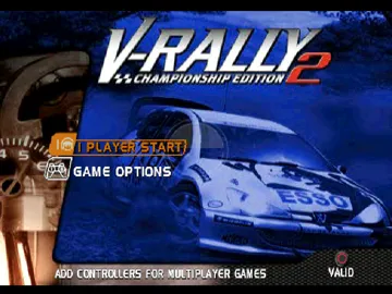 V-Rally - Championship Edition 2 (JP) screen shot title